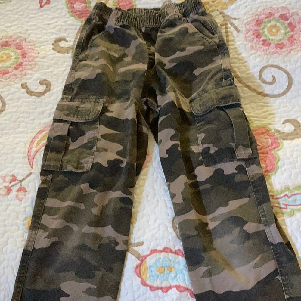 Boys khaki pants.